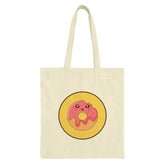 Cute Donut Tote Bag, Kawaii Food Art, Sweet Treat Design, Fun Graphic Bag, Everyday Tote, Stylish Carryall, Gift for Foodies - Tawshia